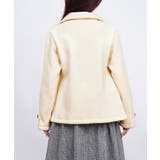 ウールタッチダブルブレストショートコート | SUNSHINE CLOSET | 詳細画像15
