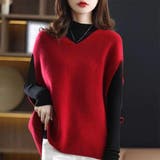 ニットベスト レディースチョッキ 重ね着 | SUNSHINE CLOSET | 詳細画像14 