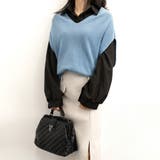 ニットベスト レディースチョッキ 重ね着 | SUNSHINE CLOSET | 詳細画像25 