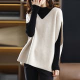 ニットベスト レディースチョッキ 重ね着 | SUNSHINE CLOSET | 詳細画像5 