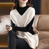 ニットベスト レディースチョッキ 重ね着 | SUNSHINE CLOSET | 詳細画像6 