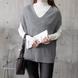 ニットベスト レディースチョッキ 重ね着 | SUNSHINE CLOSET | 詳細画像7 