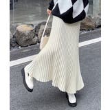 プリーツスカートフレアニットスカート秋冬 | SUNSHINE CLOSET | 詳細画像10