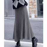 プリーツスカートフレアニットスカート秋冬 | SUNSHINE CLOSET | 詳細画像12