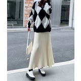 プリーツスカートフレアニットスカート秋冬 | SUNSHINE CLOSET | 詳細画像8