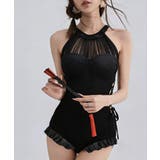 オールインワン水着 サイドレースアップ セクシー小胸盛れる水着 | SUNSHINE CLOSET | 詳細画像2 