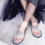 フラワートングサンダル レディース 夏靴 | SUNSHINE CLOSET | 詳細画像1