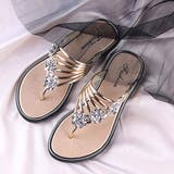 フラワートングサンダル レディース 夏靴 | SUNSHINE CLOSET | 詳細画像12