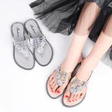 フラワートングサンダル レディース 夏靴 | SUNSHINE CLOSET | 詳細画像4