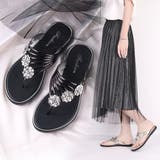 フラワートングサンダル レディース 夏靴 | SUNSHINE CLOSET | 詳細画像6