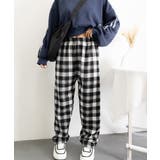 裏起毛チェック柄パンツ 裏ボアパンツ防寒 | SUNSHINE CLOSET | 詳細画像21 