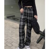 裏起毛チェック柄パンツ 裏ボアパンツ防寒 | SUNSHINE CLOSET | 詳細画像7 