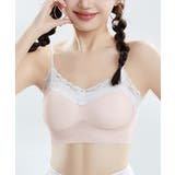 カップ付きインナー ノンワイヤー見せブラ ハーフトップ | SUNSHINE CLOSET | 詳細画像8 