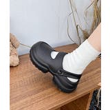 レディースプラットフォームシューズ 滑り止めシャワーサンダル履きやすい バックバ… | SUNSHINE CLOSET | 詳細画像4 