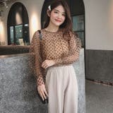 シアーブラウス セットアップ アンサンブル | ANGELCLOSET | 詳細画像7