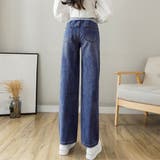 マタニティズボン デニムセミワイドパンツ | ANGELCLOSET | 詳細画像7