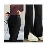 裏起毛コーデュロイパンツ微フレアパンツ冬 | SUNSHINE CLOSET | 詳細画像8 