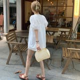 スカラップ刺しゅうレースブラウスVネック | SUNSHINE CLOSET | 詳細画像11