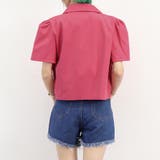 クロップド丈 半袖ジャケット レディース | SUNSHINE CLOSET | 詳細画像16 