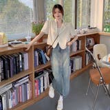 クロップド丈 半袖ジャケット レディース | SUNSHINE CLOSET | 詳細画像6 