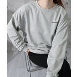 韓国風ロゴカットソーゆる ロングTシャツ | SUNSHINE CLOSET | 詳細画像13 