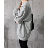 韓国風ロゴカットソーゆる ロングTシャツ | SUNSHINE CLOSET | 詳細画像14 