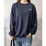 韓国風ロゴカットソーゆる ロングTシャツ | SUNSHINE CLOSET | 詳細画像5 