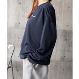 韓国風ロゴカットソーゆる ロングTシャツ | SUNSHINE CLOSET | 詳細画像9 