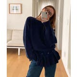 ニットトップス韓国風ペプラムニット春秋冬 | SUNSHINE CLOSET | 詳細画像20 