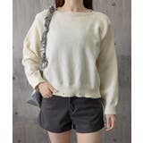 ニットトップス韓国風ペプラムニット春秋冬 | SUNSHINE CLOSET | 詳細画像30 