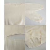 ニットトップス韓国風ペプラムニット春秋冬 | SUNSHINE CLOSET | 詳細画像34 