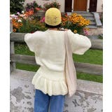 ニットトップス韓国風ペプラムニット春秋冬 | SUNSHINE CLOSET | 詳細画像6 