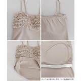 レディースインナーフリルキャミソールカップ付き おしゃれショートカーディガン長袖… | SUNSHINE CLOSET | 詳細画像27