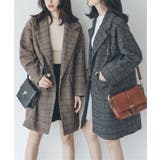 チェスターコート グレンチェック コート | SUNSHINE CLOSET | 詳細画像8