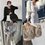ファーコート フェイクファー ショート丈 | ANGELCLOSET | 詳細画像2