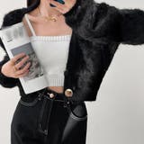 ファーコート フェイクファー ショート丈 | ANGELCLOSET | 詳細画像6