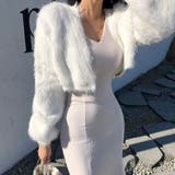 ファーコート フェイクファー ショート丈 | ANGELCLOSET | 詳細画像9