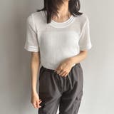 メッシュサマーニット レディース半袖夏服 | ANGELCLOSET | 詳細画像26