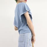 ラッフルスリーブ サマーニット 韓国夏服 | ANGELCLOSET | 詳細画像10