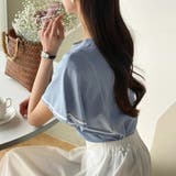 ラッフルスリーブ サマーニット 韓国夏服 | ANGELCLOSET | 詳細画像8