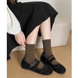 レディースクラシカルシューズ Y2Kガーリー靴丸トゥストラップシューズ 韓国風フ… | SUNSHINE CLOSET | 詳細画像2