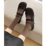 レディースクラシカルシューズ Y2Kガーリー靴丸トゥストラップシューズ 韓国風フ… | SUNSHINE CLOSET | 詳細画像6