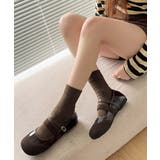 レディースクラシカルシューズ Y2Kガーリー靴丸トゥストラップシューズ 韓国風フ… | SUNSHINE CLOSET | 詳細画像7