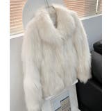 ふわふわフェイクファージャケットビッグ襟 | SUNSHINE CLOSET | 詳細画像16 