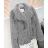 ふわふわフェイクファージャケットビッグ襟 | SUNSHINE CLOSET | 詳細画像18 