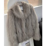 ふわふわフェイクファージャケットビッグ襟 | SUNSHINE CLOSET | 詳細画像19 