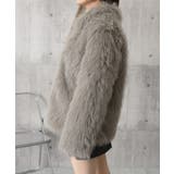 ふわふわフェイクファージャケットビッグ襟 | SUNSHINE CLOSET | 詳細画像21 