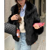 ふわふわフェイクファージャケットビッグ襟 | SUNSHINE CLOSET | 詳細画像7 