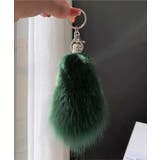 カラフル もこもこファーキーホルダー 可愛いバッグアクセサリー | SUNSHINE CLOSET | 詳細画像22 