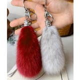カラフル もこもこファーキーホルダー 可愛いバッグアクセサリー | SUNSHINE CLOSET | 詳細画像31 